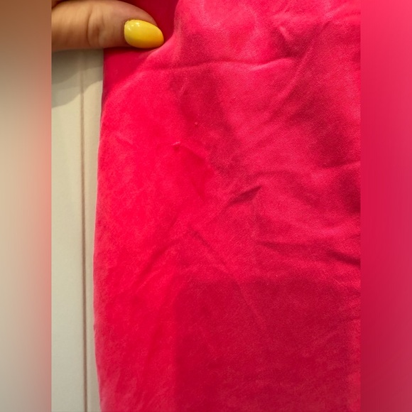 Revolve brand Lovers and Friends Noah Wrap Dress in Hot Pink size Med - Picture 4 of 10